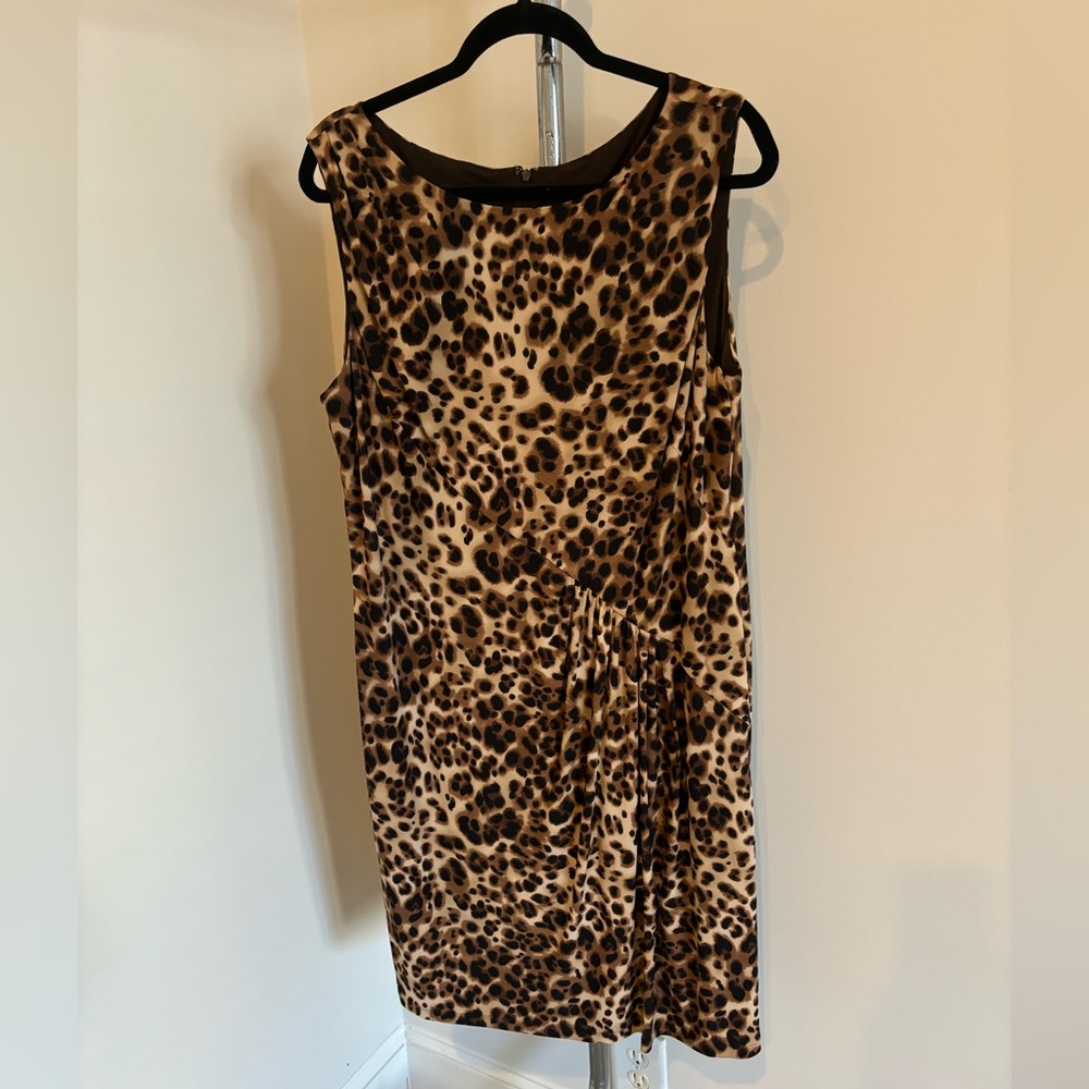 Jones New York Cheetah Print Dress.